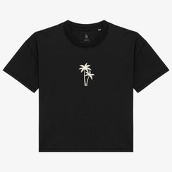 Tricou dama oversized cu efect de material spalat