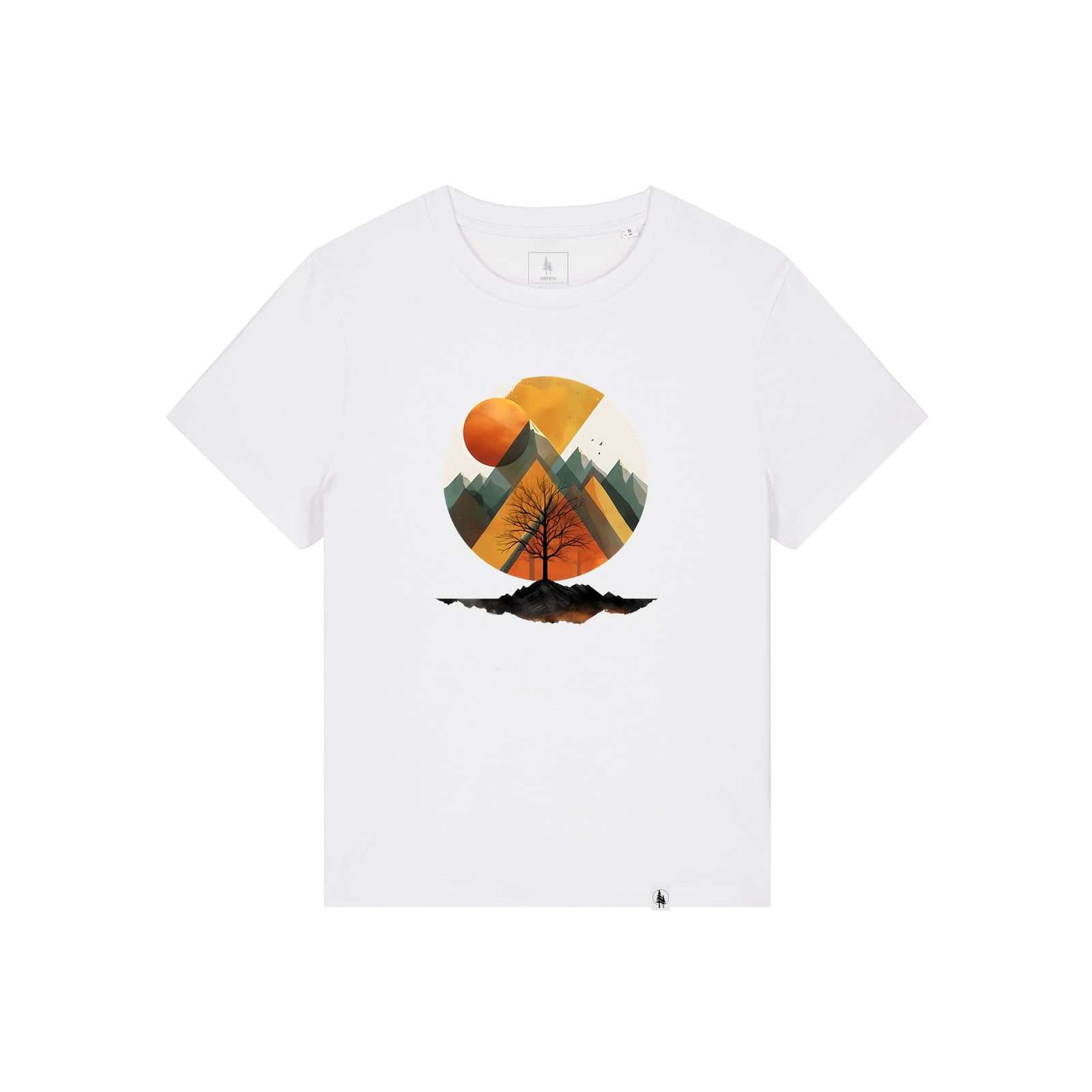 Tricou dama Mura, print Patience