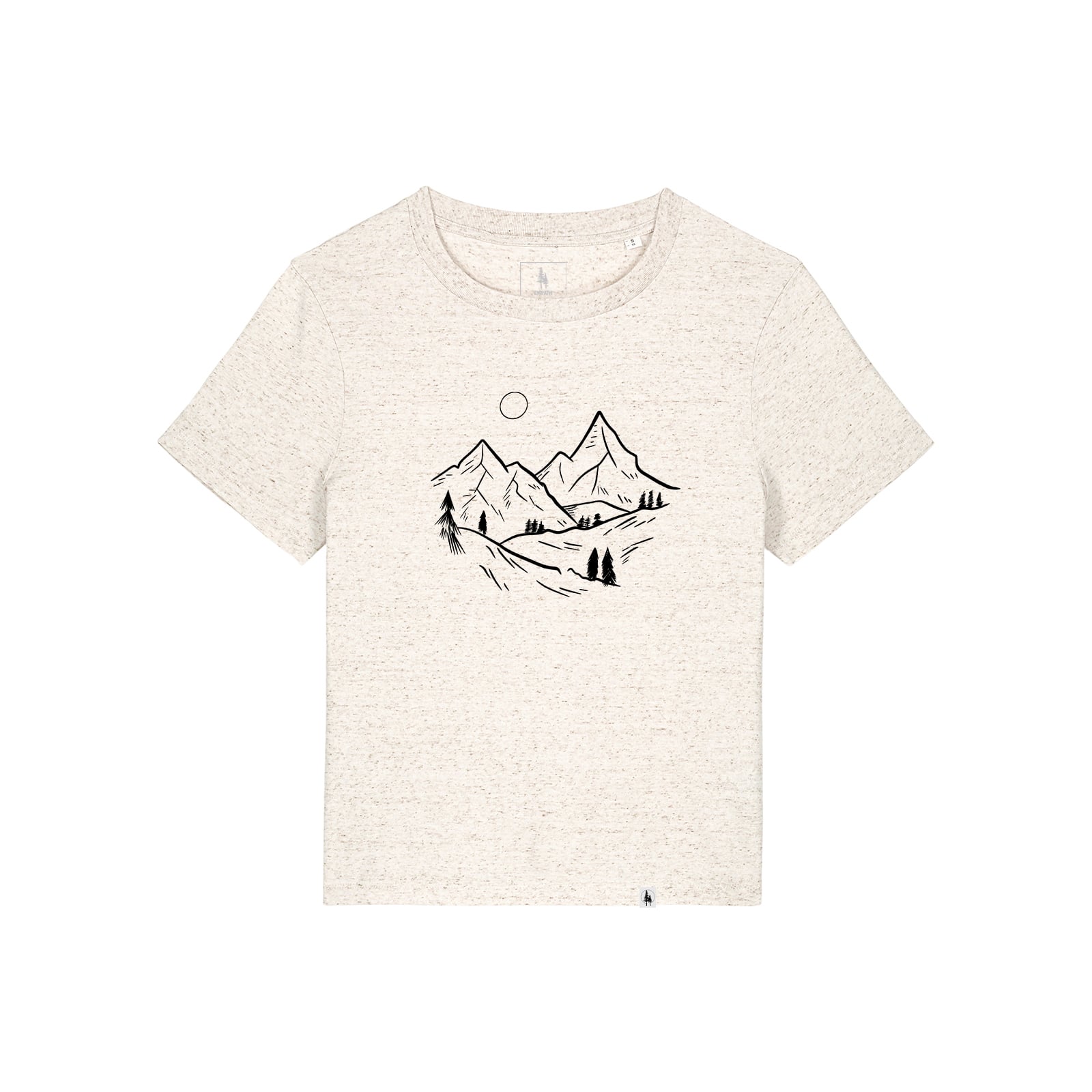 Tricou dama Mura, print Perspective