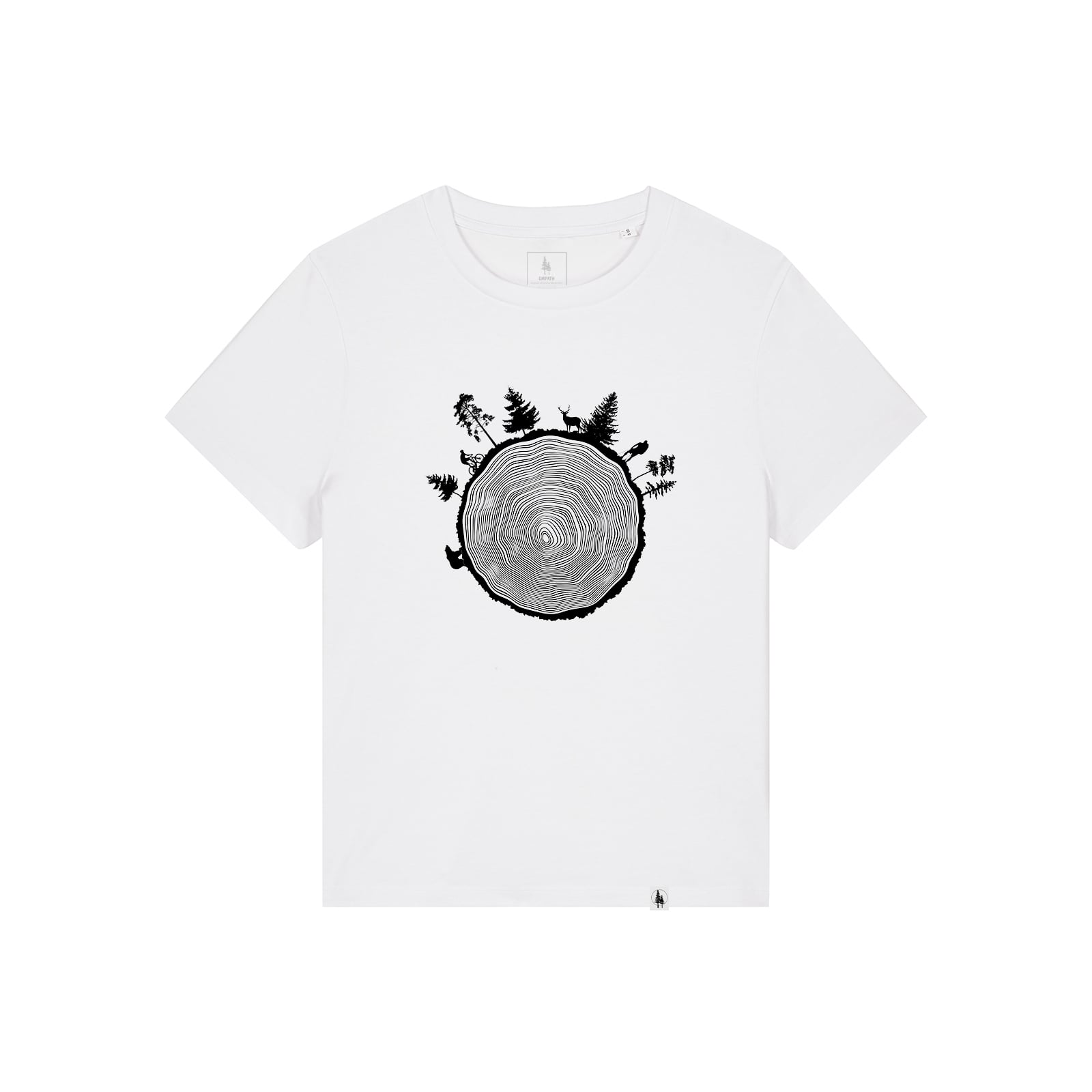 Tricou dama Mura, print Protect