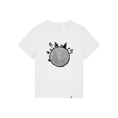 Tricou dama Mura, print Protect