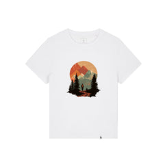 Tricou dama Mura, print Wanderer 2