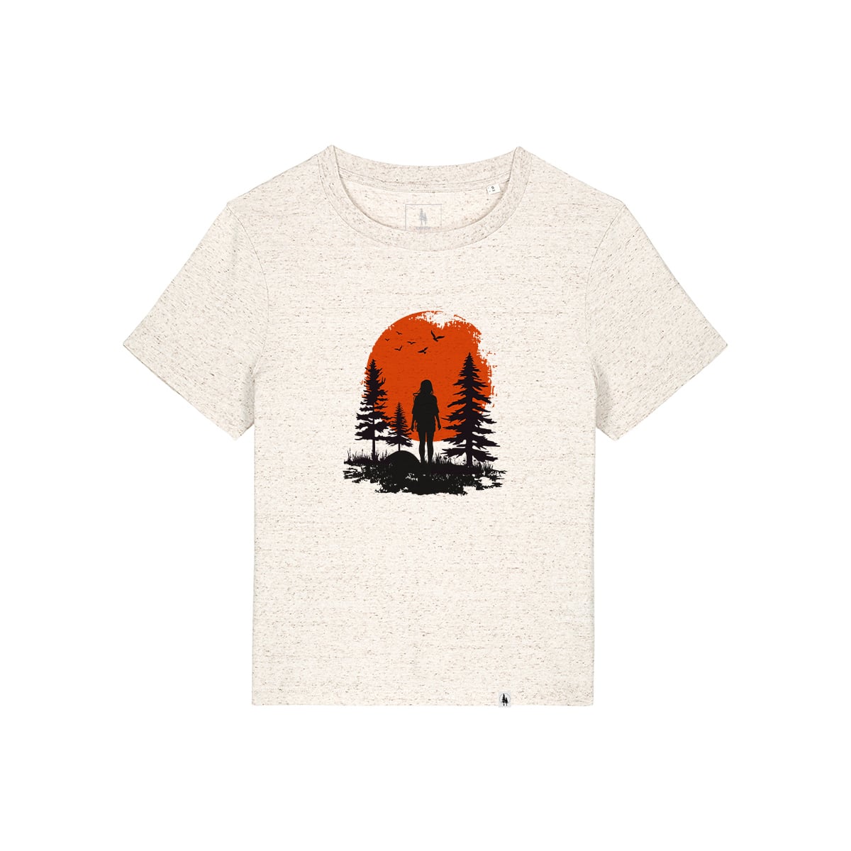 Tricou dama Mura, print Wild girl