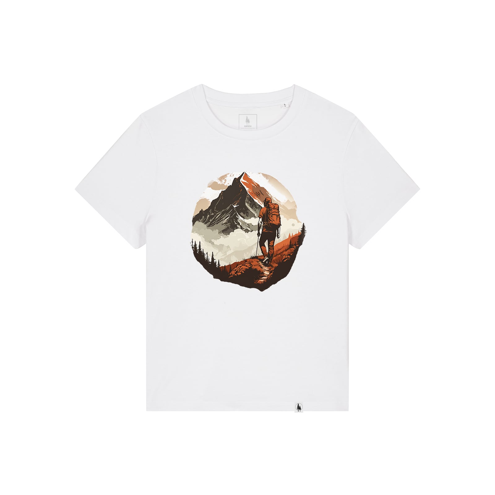 Tricou dama Mura, print Wonderer