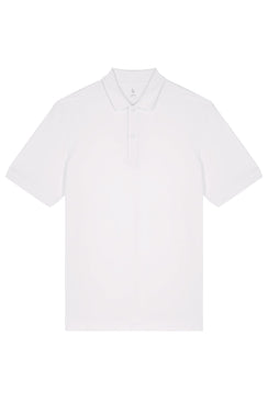 Tricou polo unisex Prismo, model simplu, relaxed fit, heavy cotton