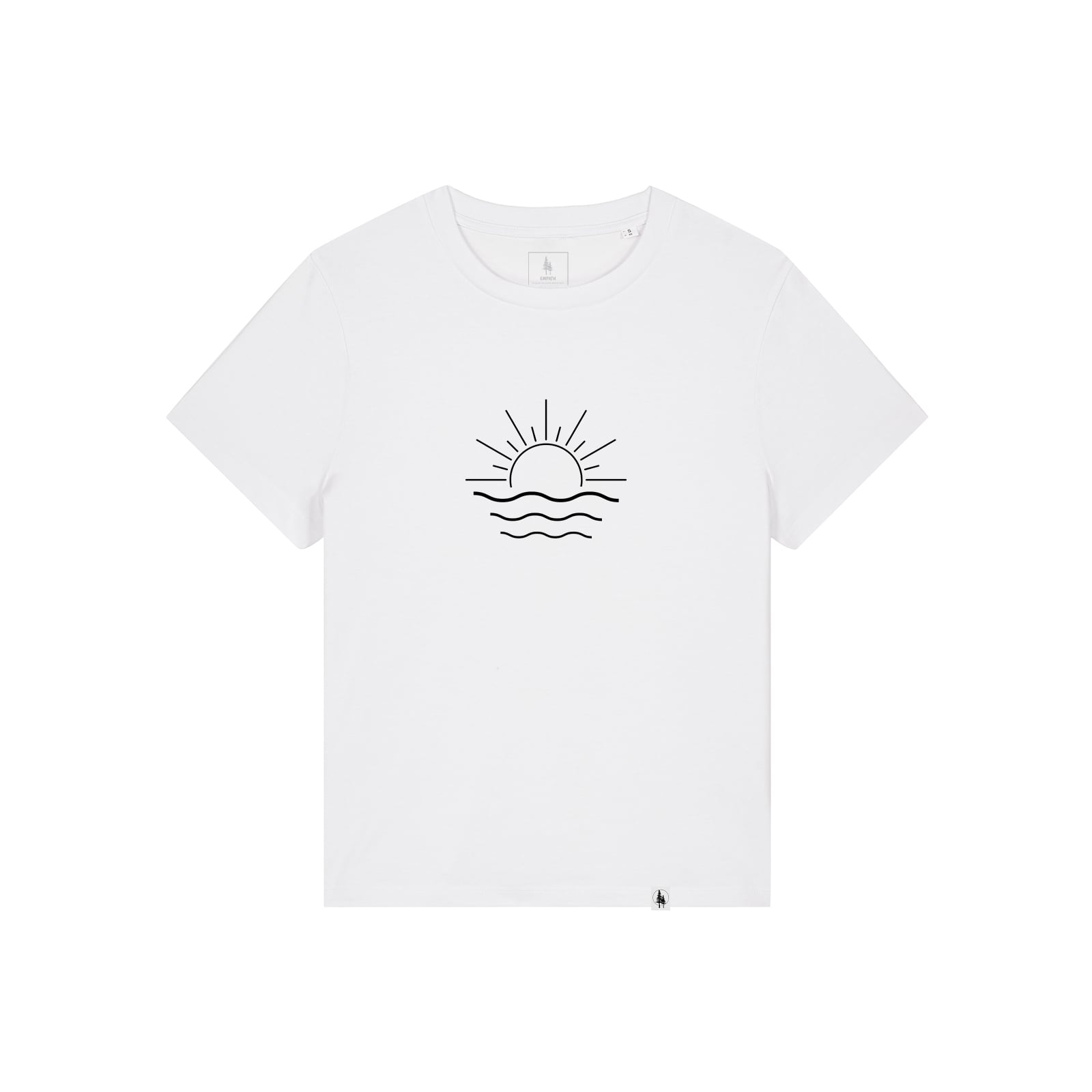 Tricou dama Mura, print Sunrise