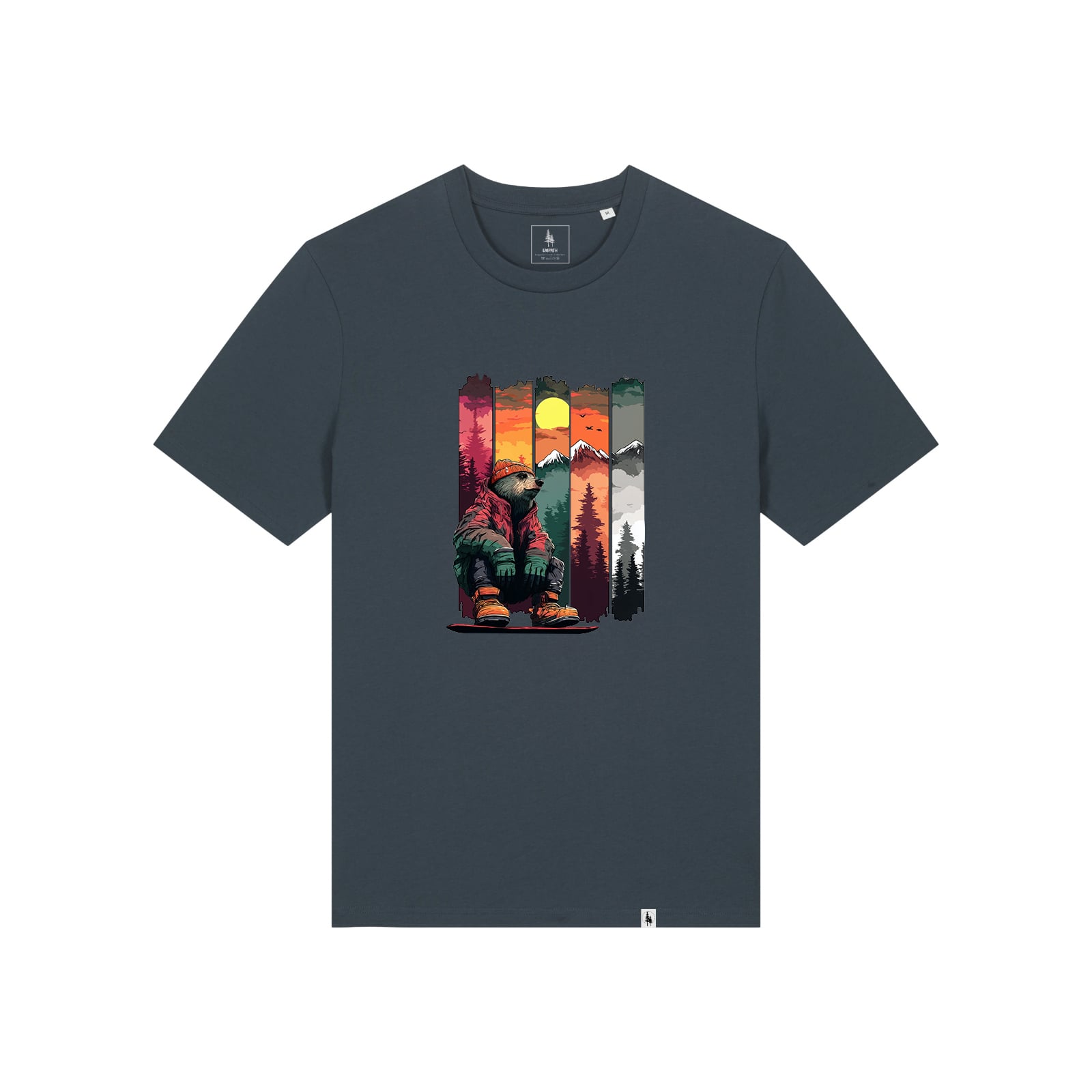 Tricou unisex Sting, print Bear Horizons