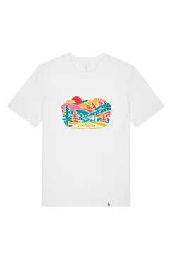 Tricou unisex Sting, print Colorful Landscape