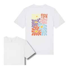Tricou unisex Sting, print Flow freely