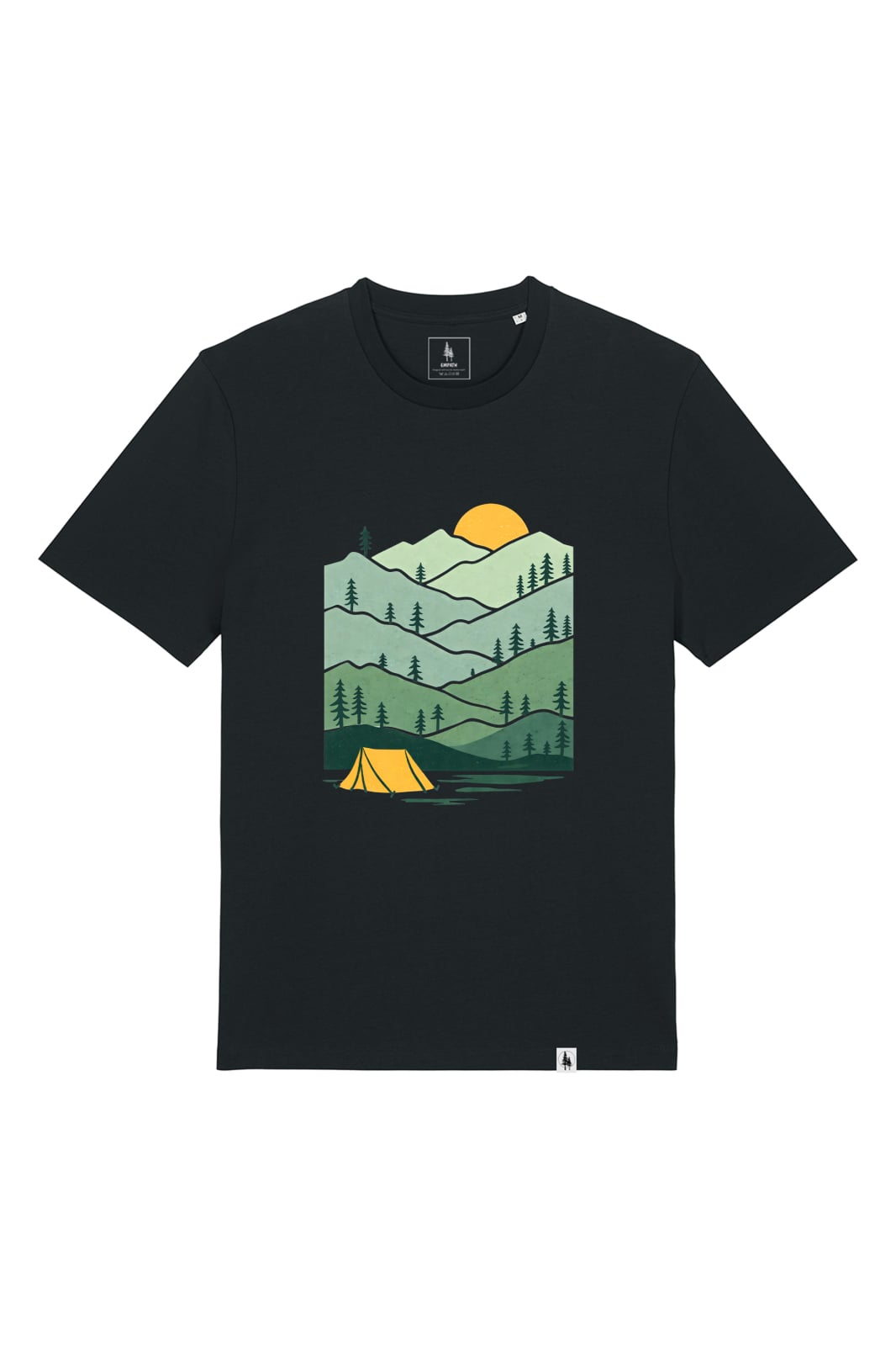 Tricou unisex Sting, print Hills