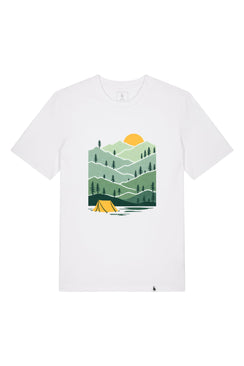 Tricou unisex Sting, print Hills