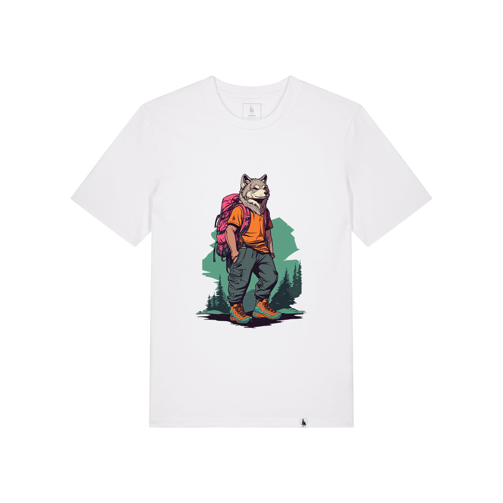 Tricou unisex Sting, print Nomad Wolf