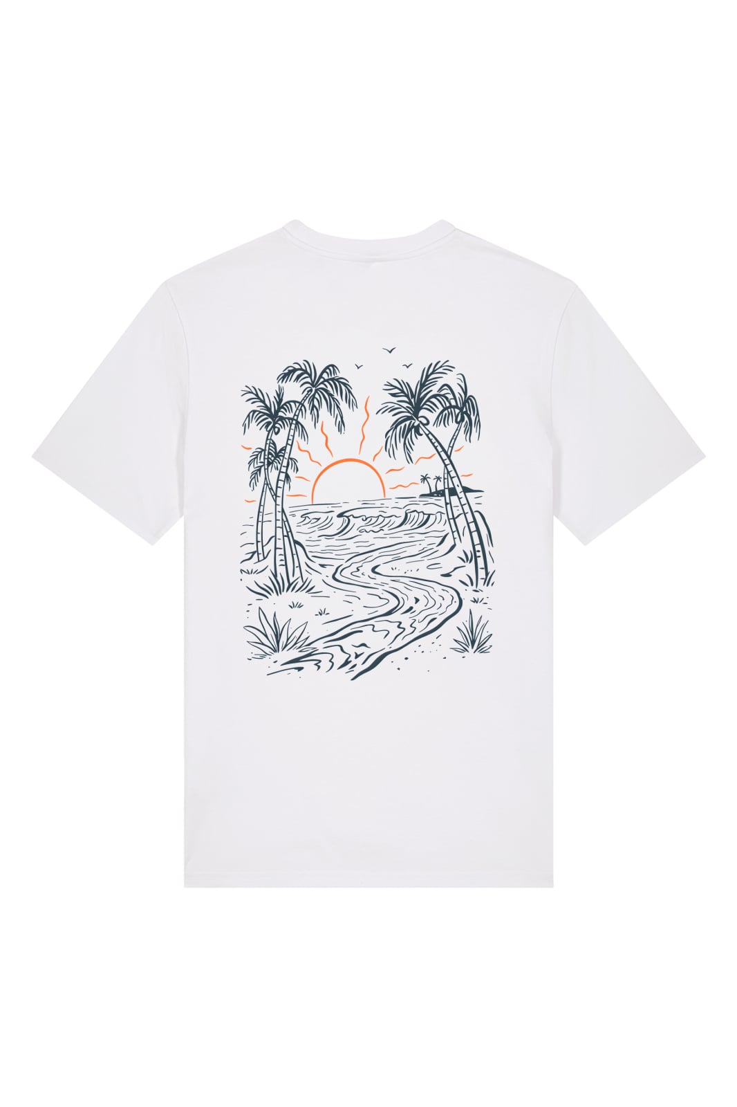 Tricou unisex Sting, print Meet me on the beach