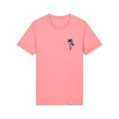 Tricou unisex subtire Caro, print Palms