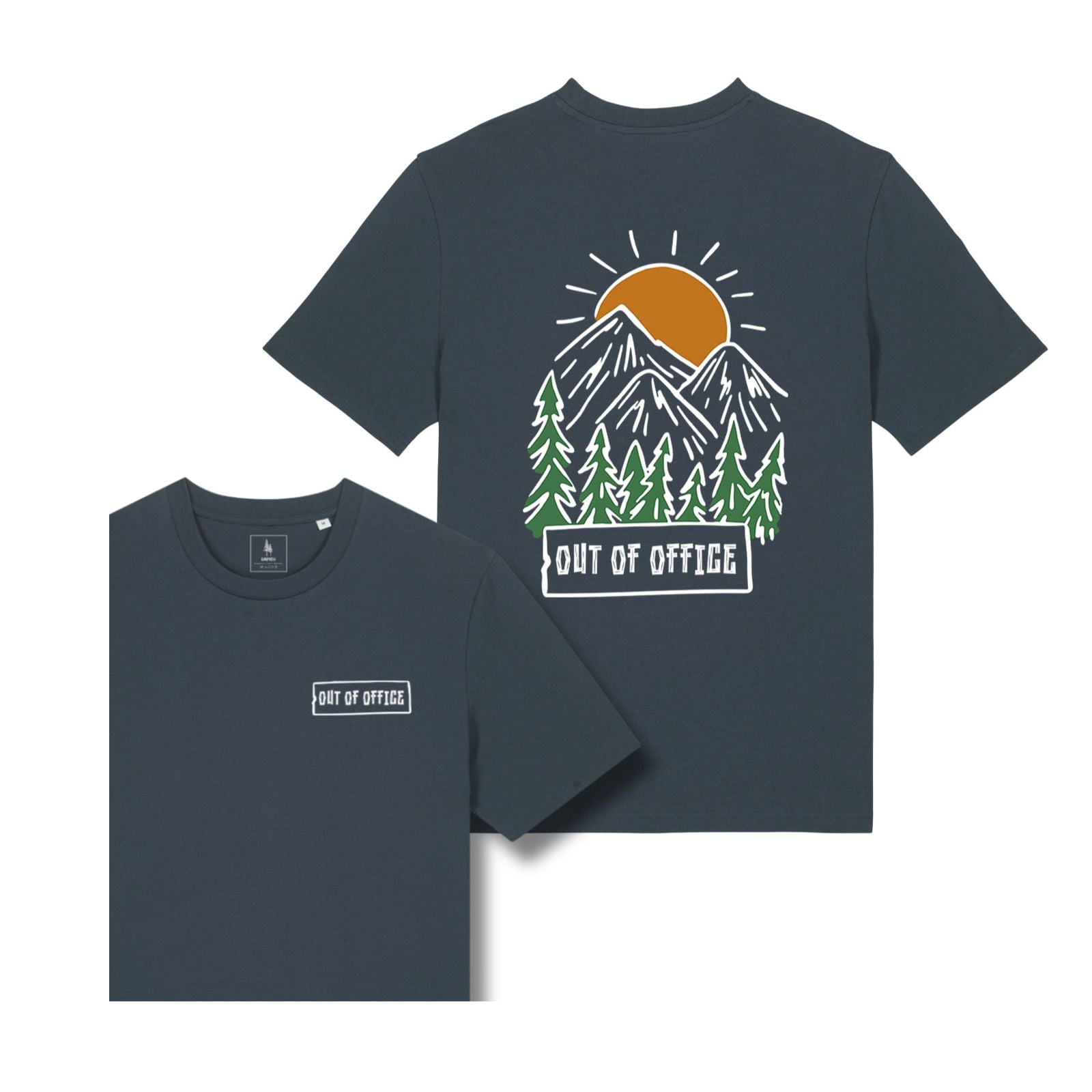 Tricou unisex Sting, print Out of office