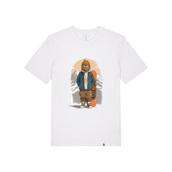 Tricou unisex Sting, print Powder Bear