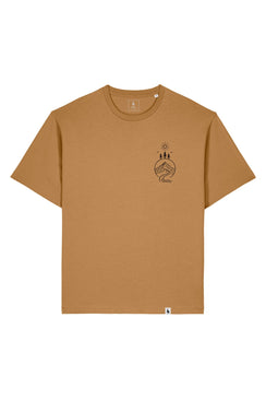 Tricou unisex Briz, print Explore, relaxed fit