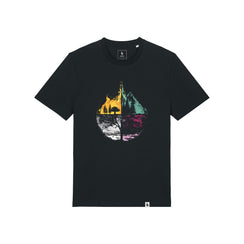 Tricou unisex Sting, print Spirit of Nature