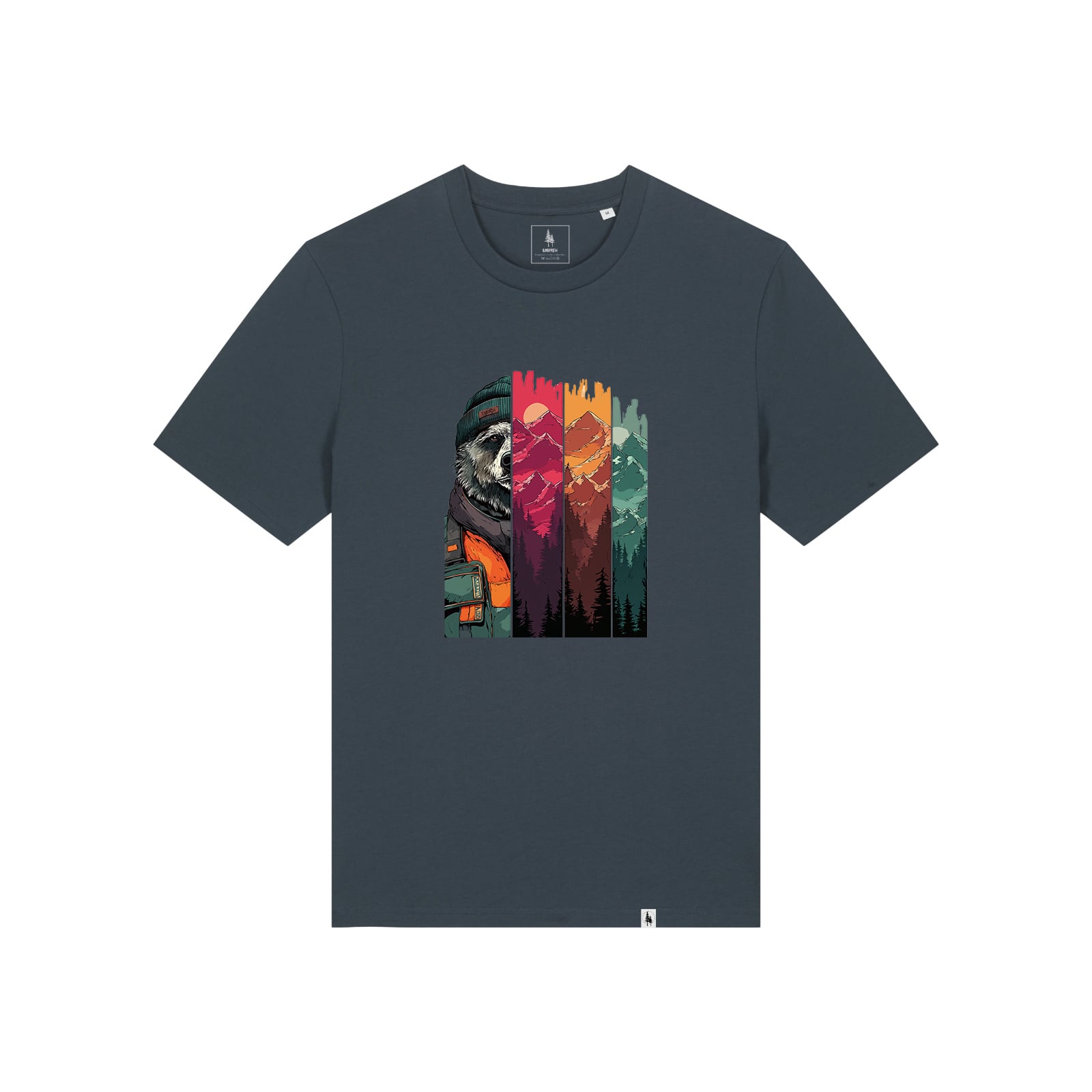 Tricou unisex Sting, print Trailside
