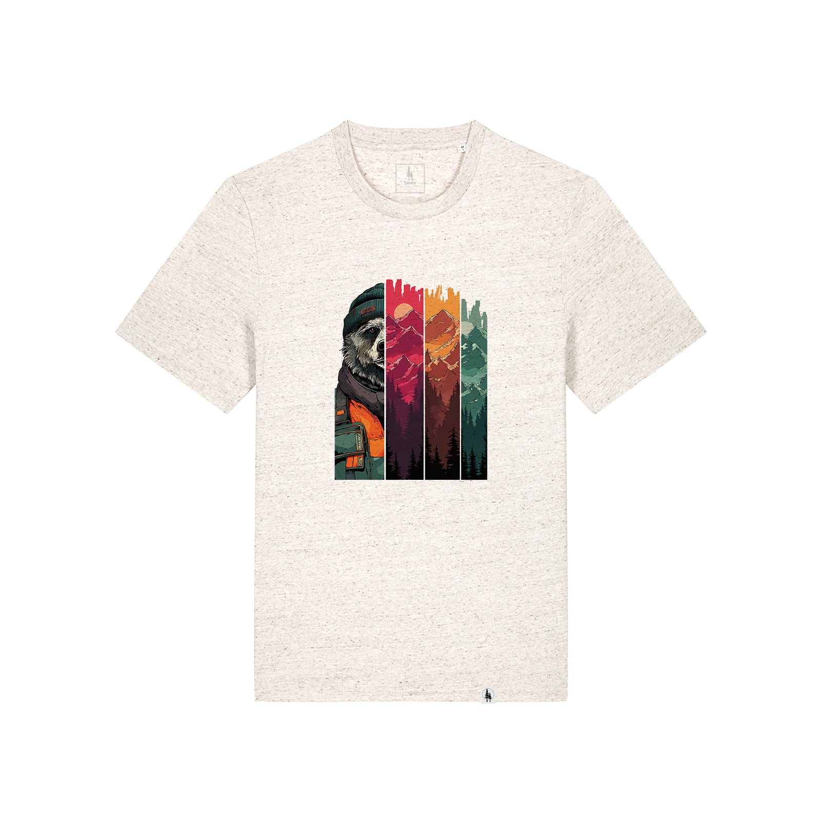 Tricou unisex Sting, print Trailside