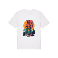 Tricou unisex Sting, print Trekker Bear