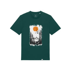 Tricou unisex Sting, print Wilderness Dawn